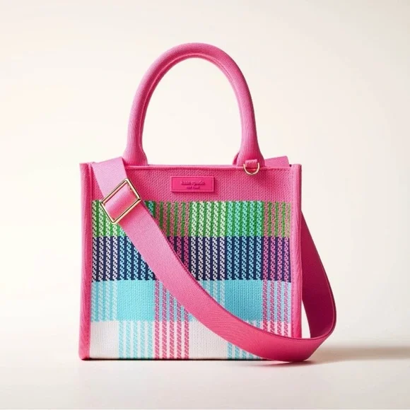 Kate Spade x Target collab plaid bag NWT!! - Picture 2 of 4